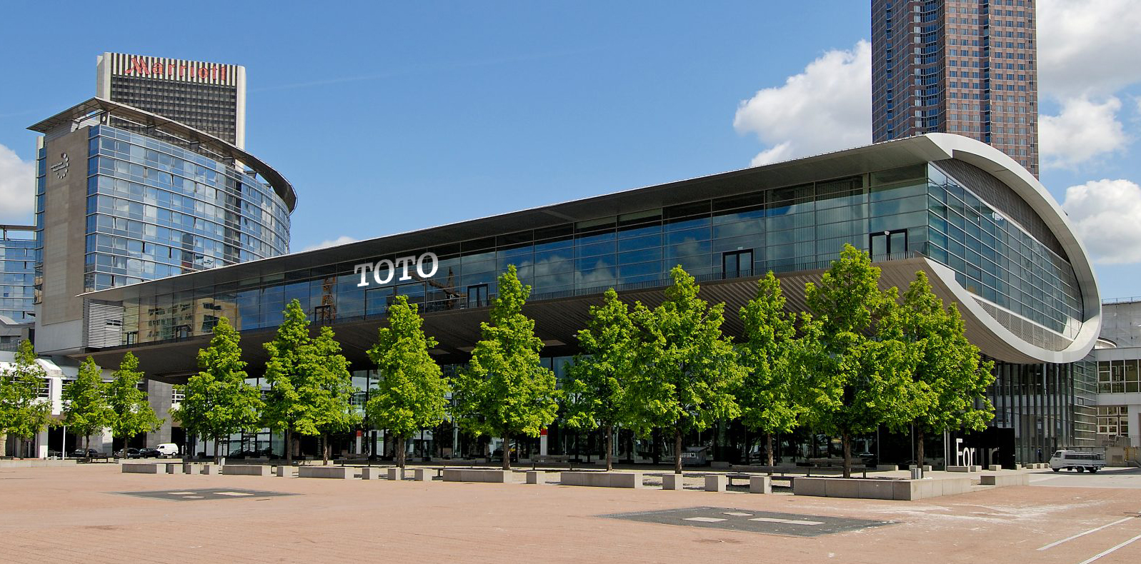 Exterior of Forum